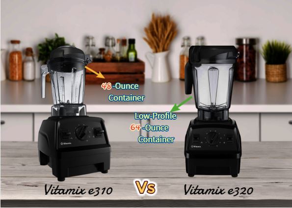 Vitamix E310 Vs E320 container difference