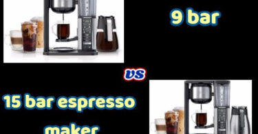 9 bar vs 15 bar espresso maker