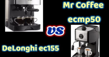 Mr Coffee ecmp50 vs DeLonghi ec155